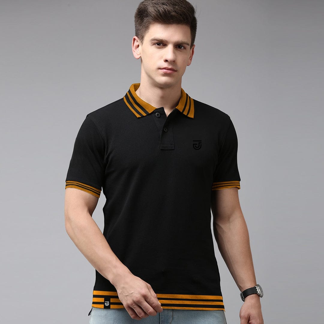 Gold and hotsell black polo