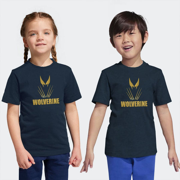 Jupiter Kids Unisex Wolverine Tee Shirt 2-14 Years