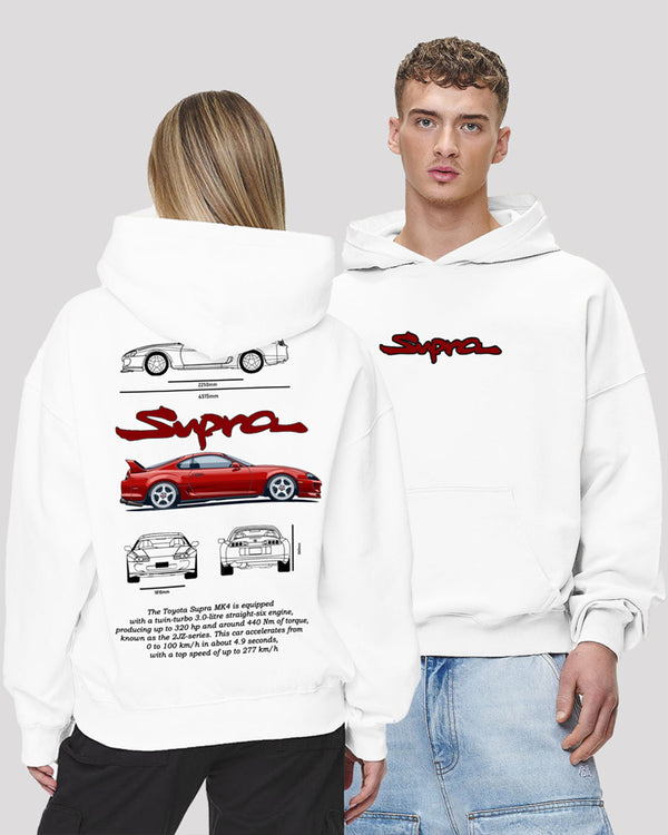 Jupiter Hotep Oversized Supra Legacy Printed Hoodie