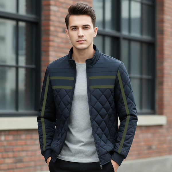 Imported Nordic Sheild Sherpa Lining Warm Bomber Jacket For Men