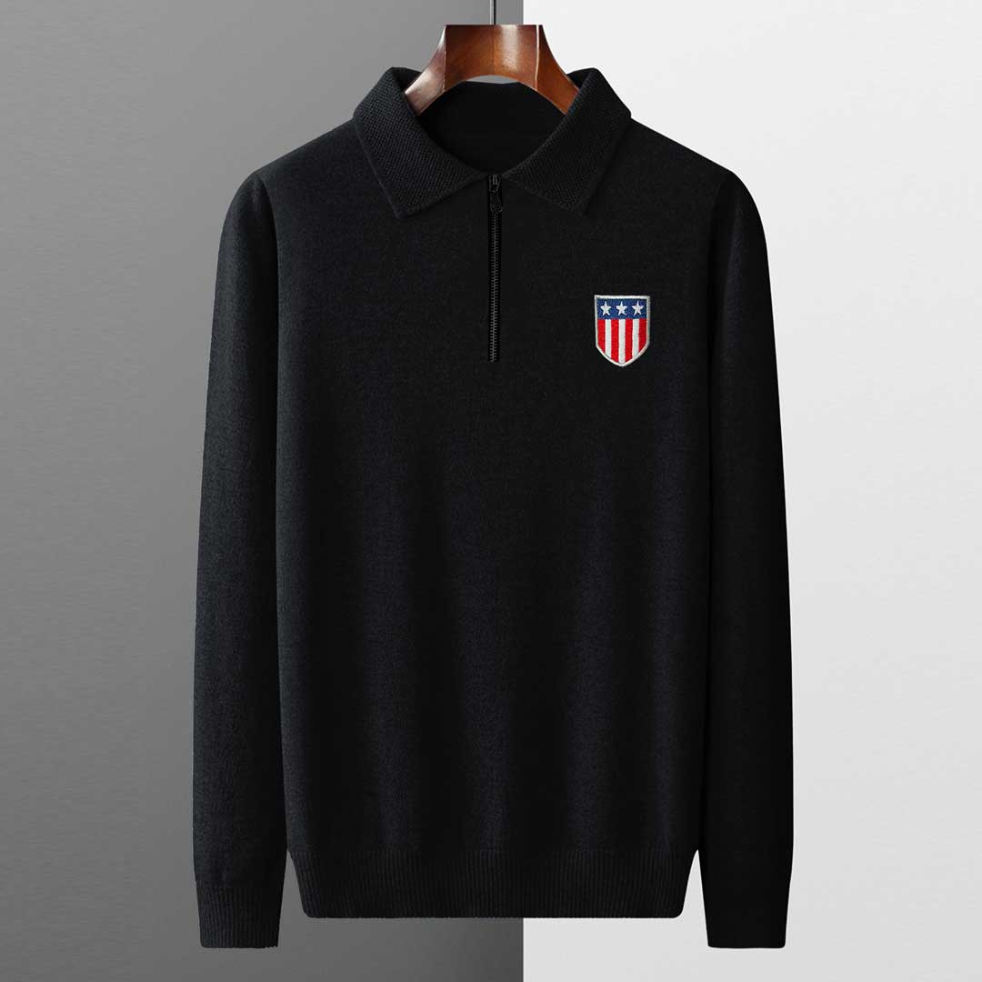 Long sleeve polo best sale