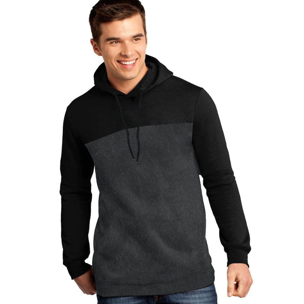 ZR Color Block Charcoal Hoodie