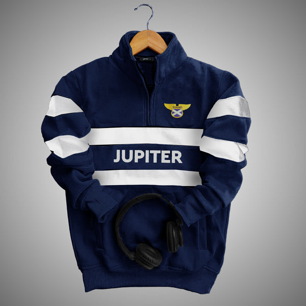 Jupiter Aviator Synthetic Poly Fleece Men Sweat Shirt Top