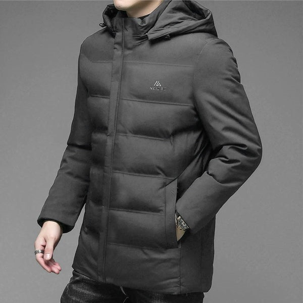 Imported Neigse Heavy Thick Padded Puffer Hooded Jackets For Mens