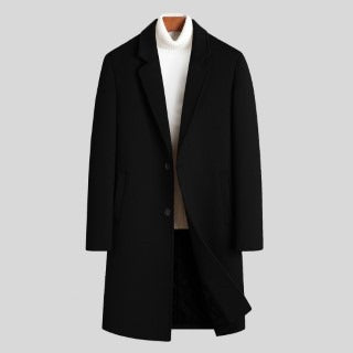 IMPORTED LUXURY WOOLEN BUSINESS COAT FOR MEN