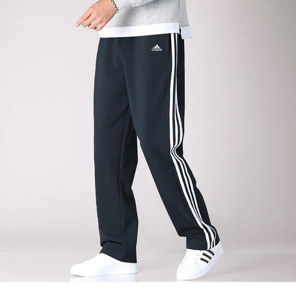 Iconic Embroidered Logo 3 Stripes Micro Stretch Track Trouser For Men