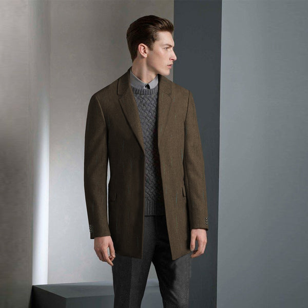 Imported Executive Line Business Woolen Coat For Men
