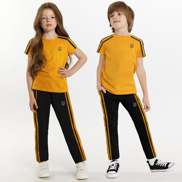 Jupiter Side Stripes Unisex Track Pair Twin Suit For Kids 2-14 Years