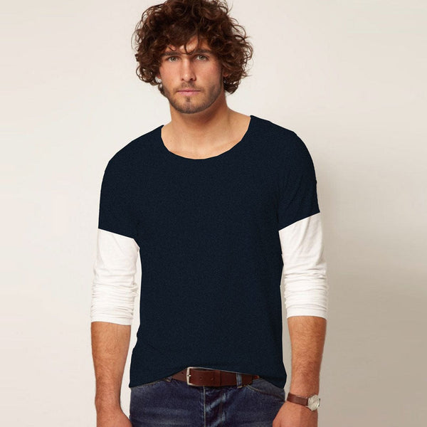 Funky's Free Edge Scoop Neck Long Sleeve T-Shirt