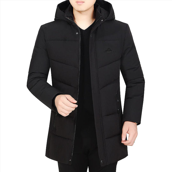 Imported swift thick padded puffer hooded jacket