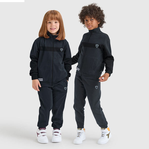Jupiter Grey Storm active Kids track suit / twin set