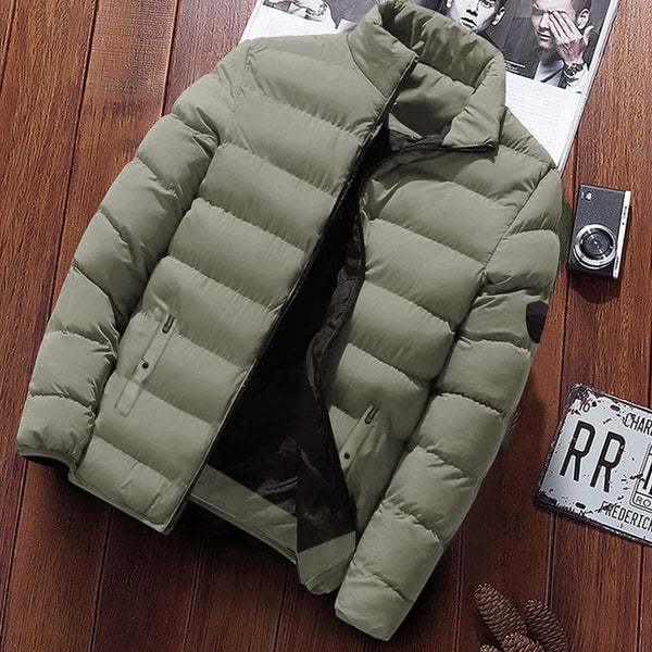 IMPORTED SNOW BREAK THICK LUXURIANT PUFFER JACKET