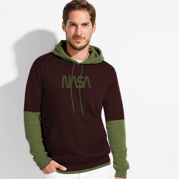 Printed Sweatshirt - Light green/NASA - Men