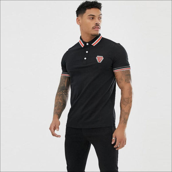 Funky's Premium Front Embroidered Logo Polo