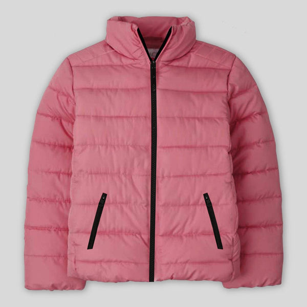 Girls Winter Block Padded Puffer Jacket ( Size 2 -8 Years )