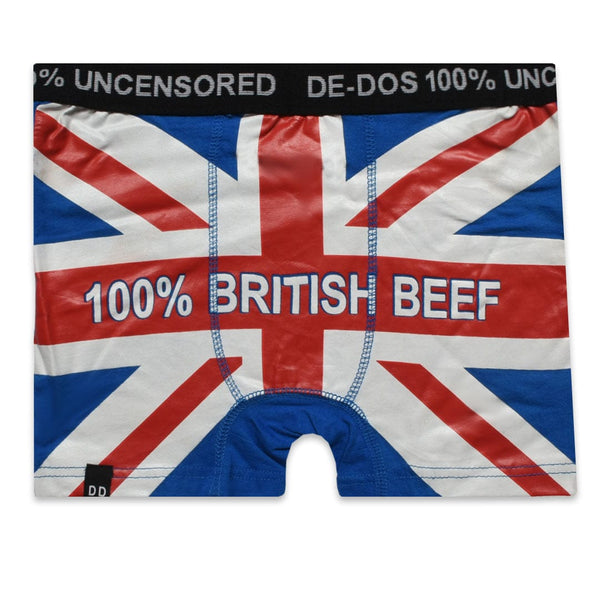 BRITISH BEEF Novelty Boxer (100% Uncensored)