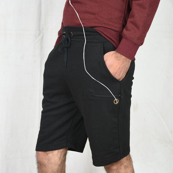 Terry Shorts With Mobile Pocket