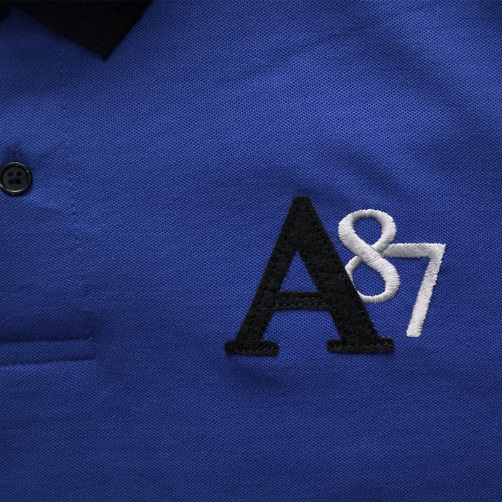 ASPTLE A87 Pique Classic Collar Polo Shirt - Deeds.pk