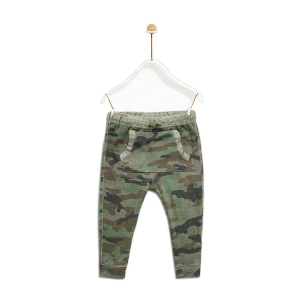 Baby Boy Kangaroo Pocket Camo Trousers ( 3 MONTHS TO 24 MONTHS )