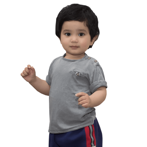 Grey Baby T-Shirt ( 9 MONTHS TO 3 YEARS )