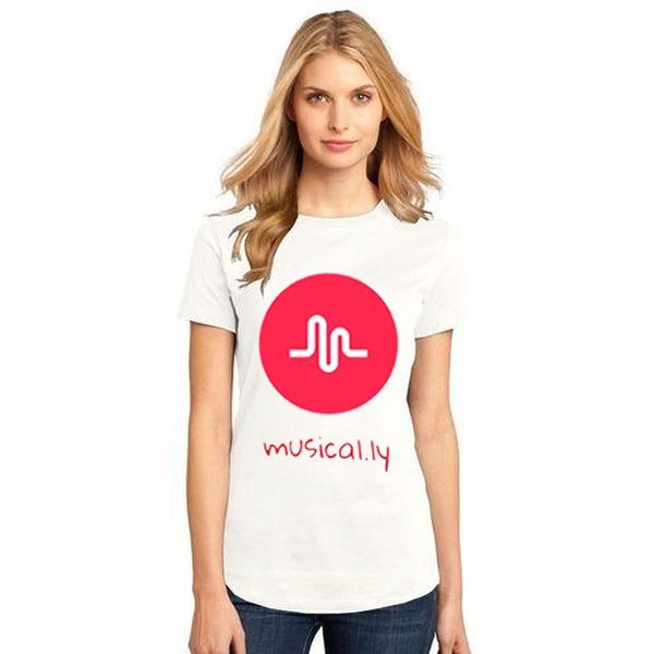 Funky's Girls Musical.ly Printed T-Shirt