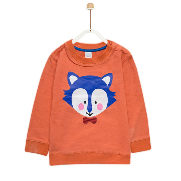 Baby Club Little Foxy Sweat Shirt ( 3 MONTHS TO 12 MONTHS ) - Deeds.pk