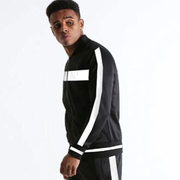 Funkys Gravity Show Contrast Panel Track Jacket