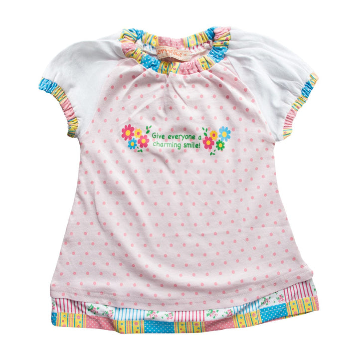 Kid's Charming Baby Pink Top ( 6 MONTHS TO 1 YEAR) - Deeds.pk