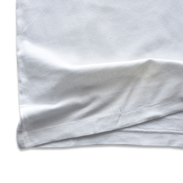 Kids  White Round Neck Plain T-Shirt ( 10 YEARS TO 14 YEARS ) - Deeds.pk