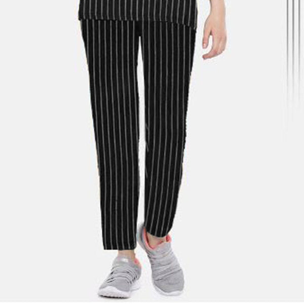 FUNKYS PRINTED STRIPE WOMEN tROUSER (WITH MINOR FAULT)