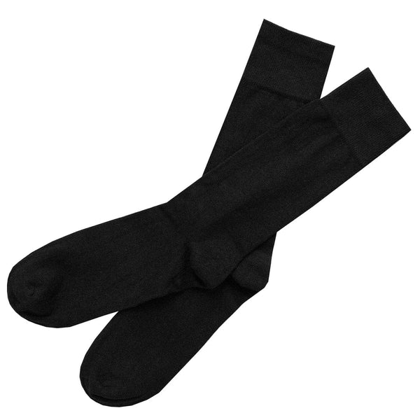 Z4 Plain Black Socks