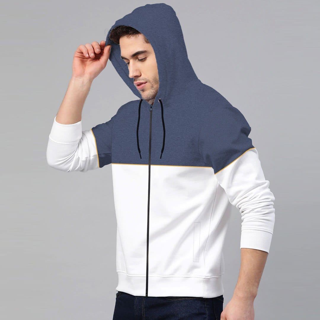 Funky s Color Block Body Binding Hoodies